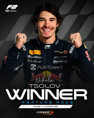 Image post by @formula2 on Instagram