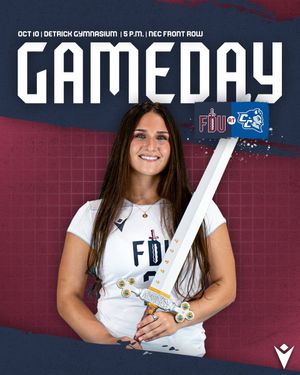 Image post by @FDUKnightsWVB on Twitter/X