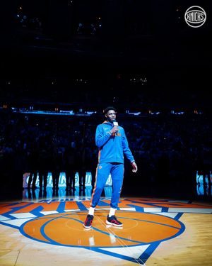 Image post by @nyknicks on Twitter