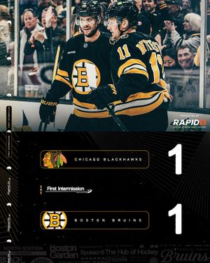 Image post by @NHLBruins on Twitter