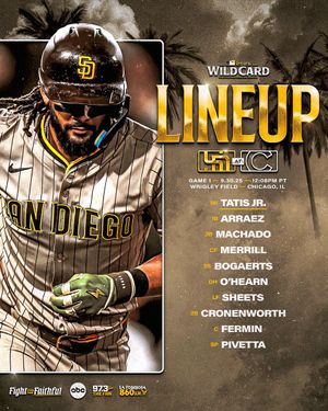 Image post by @Padres on Twitter