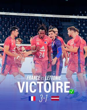 Image post by @equipefrancevolley on Instagram