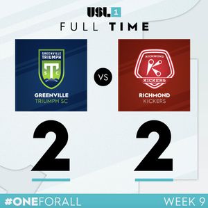 Image post by @USLLeagueOne on Twitter