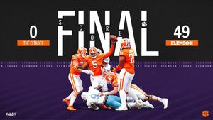 Image post by @clemsonfb on Instagram