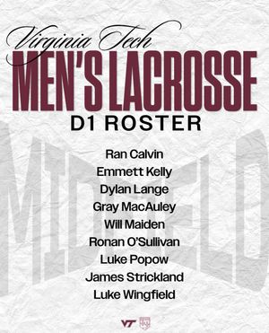 Image post by @hokiesmlax on Instagram