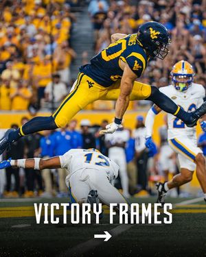 Image post by @wvufootball on Instagram