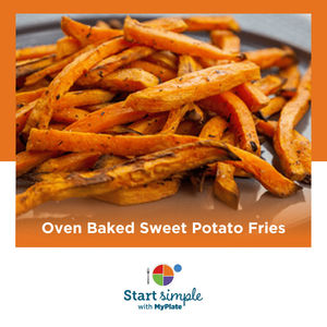 Image post by @MyPlate on Twitter