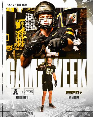 Image post by @appstate_fb on Instagram