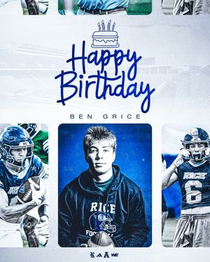 Image post by @ricefootball on Instagram