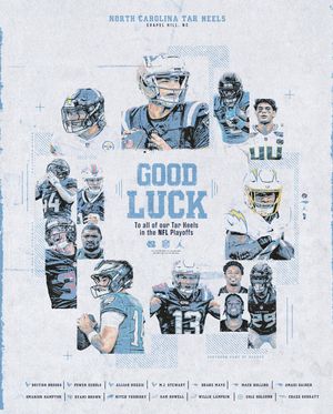 Image post by @uncfootball on Instagram