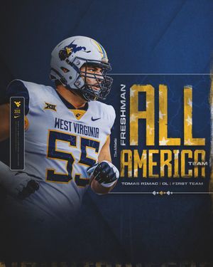 Image post by @WVUfootball on Twitter