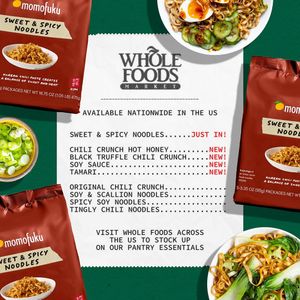 Image post by @momofukugoods on Instagram