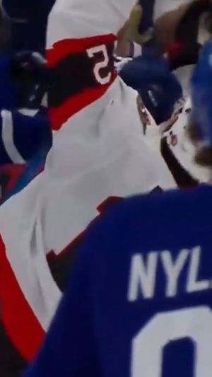 Video post by @hockeyfights on Instagram