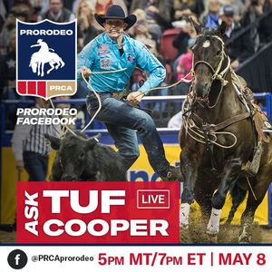 Image post by @prca_prorodeo on Instagram