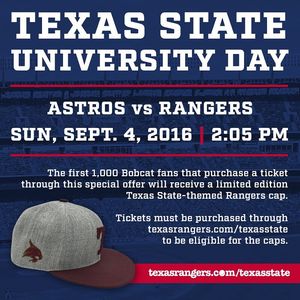 Image post by @txstatebobcats on Instagram
