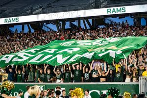 Image post by @CSURams on Facebook