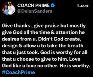 Image post by @deionsanders on Instagram