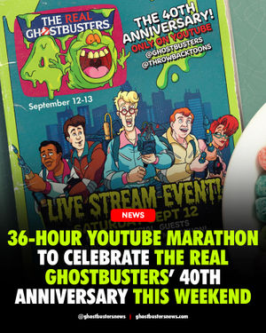 Image post by @ghostbustersnews on Instagram