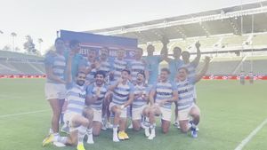 Image post by @LASevensRugby on Facebook