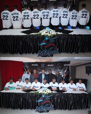 Image post by @Marlins on Twitter