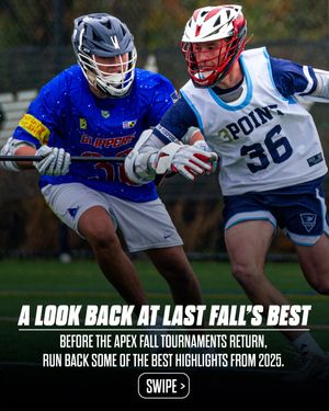 Image post by @apexlaxevents on Instagram