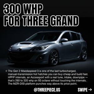 Image post by @threepiece.us on Instagram