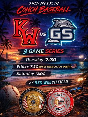 Image post by @keywestconchbaseball on Instagram