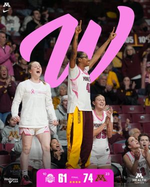 Image post by @GopherWBB on Twitter