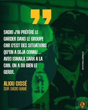 Image post by @footballsenegal on Instagram