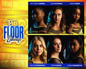 Image post by @Pitt_GYM on Twitter