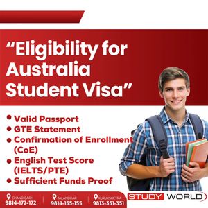 Image post by @studyworldvisa on Instagram