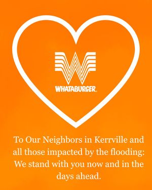 Image post by @whataburger on Instagram