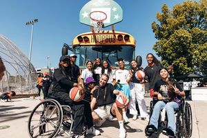 Image post by @thehoopbus on Instagram