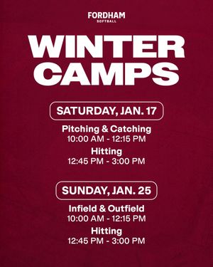 Image post by @fordham_softball on Instagram