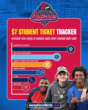 Image post by @memphisredbirds on Instagram