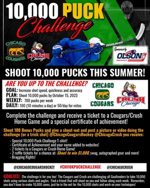 Image post by @chicagocougarshockey on Instagram
