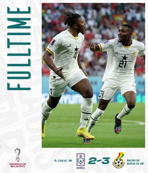 Image post by @GhanaBlackstars on Twitter