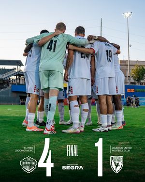 Image post by @loudoununitedfc on Instagram