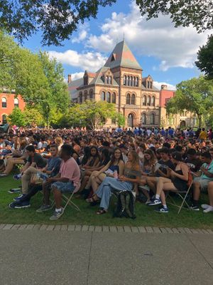 Image post by @BrownUniversity on Twitter