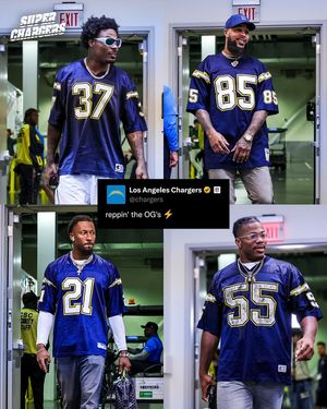 Image post by @chargers on Instagram