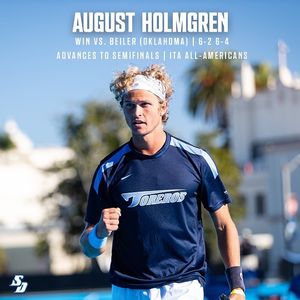 Image post by @usd_tennis on Instagram