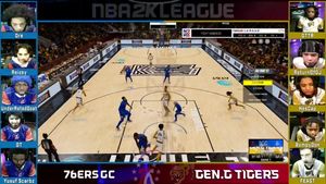 Image post by @NBA2KLeague on Twitter