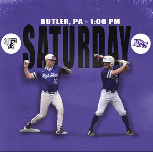 Image post by @HPUClubBaseball on Twitter