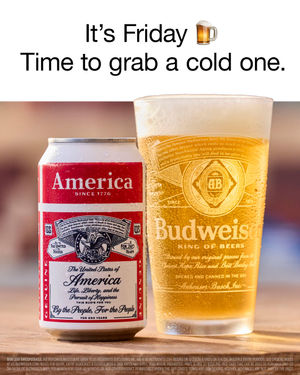 Image post by @budweiserusa on Instagram