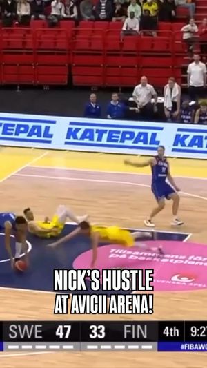 Video post by @swebasketball on Facebook