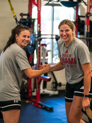 Image post by @miamioh_wbb on Instagram
