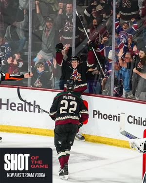 Image post by @arizonacoyotes on Instagram