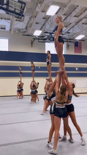 Video post by @corner_canyon_cheer on Instagram