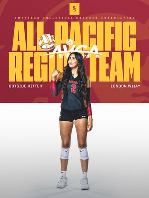 Image post by @uscwomensvolley on Instagram