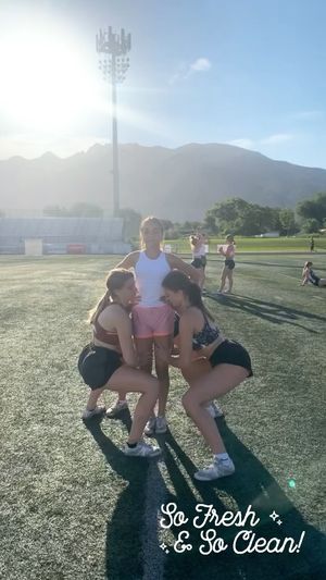 Video post by @corner_canyon_cheer on Instagram